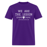 Unisex Classic T-Shirt We Are the Legion Front Only - purple