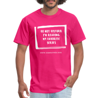 Unisex Classic T-Shirt Do Not Disturb - fuchsia