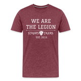 Men's T-Shirt We Are the Legion 2 - heather burgundy