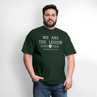 Unisex Classic T-Shirt We Are the Legion Front Only - forest green