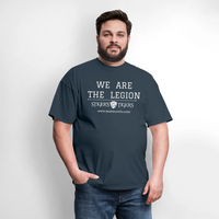 Unisex Classic T-Shirt We Are the Legion Front Only -  blue dusk