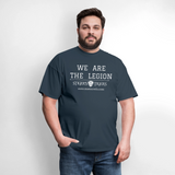 Unisex Classic T-Shirt We Are the Legion Front Only -  blue dusk