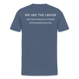 Men's T-Shirt We Are the Legion 2 - heather blue