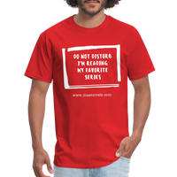 Unisex Classic T-Shirt Do Not Disturb - red
