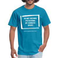 Unisex Classic T-Shirt Do Not Disturb - turquoise