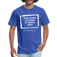 Unisex Classic T-Shirt Do Not Disturb - royal blue