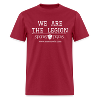 Unisex Classic T-Shirt We Are the Legion Front Only - dark red