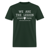 Unisex Classic T-Shirt We Are the Legion Front Only - forest green