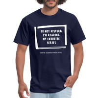 Unisex Classic T-Shirt Do Not Disturb - navy