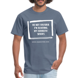 Unisex Classic T-Shirt Do Not Disturb - denim