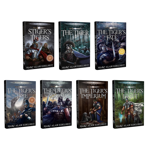 AUTOGRAPHED HARDCOVERS - CILO The Stiger Chronicles Series (7 Books)