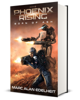 AUTOGRAPHED HARDCOVER Born of Ash Book 3 - Phoenix Rising