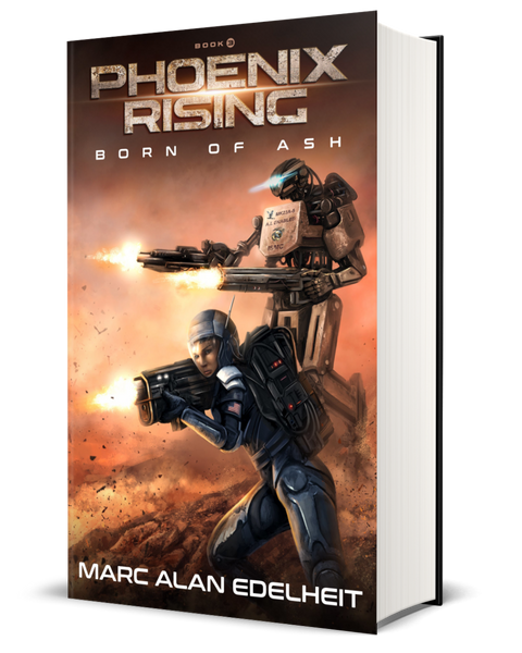 AUTOGRAPHED HARDCOVER Born of Ash Book 3 - Phoenix Rising