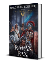 AUTOGRAPHED HARDCOVER The Karus Saga Book 4 - Rapax Pax