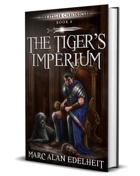 AUTOGRAPHED HARDCOVER The Stiger Chronicles Book 6 - The Tiger's Imperium