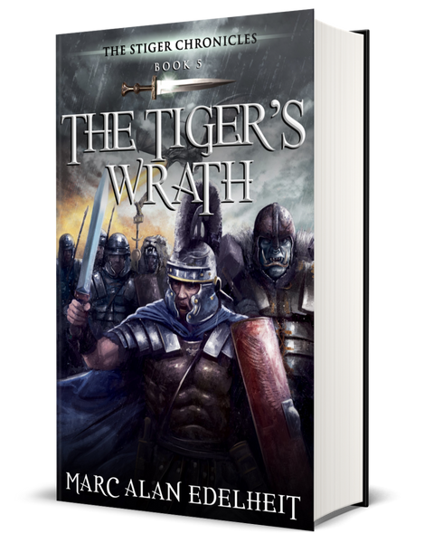 AUTOGRAPHED HARDCOVER The Stiger Chronicles Book 5 - The Tiger's Wrath