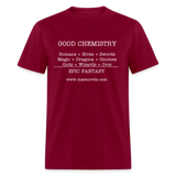 Men's T-Shirt Good Chemistry - burgundy