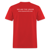 Men's T-Shirt We Are the Legion 2 Sided - red