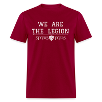 Men's T-Shirt We Are the Legion 2 Sided - dark red