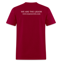 Men's T-Shirt We Are the Legion 2 Sided - dark red