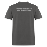 Men's T-Shirt We Are the Legion 2 Sided - charcoal