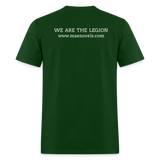 Men's T-Shirt We Are the Legion 2 Sided - forest green