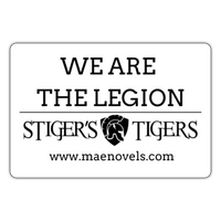 Sticker We Are The Legion - white matte