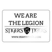 Sticker We Are The Legion - white glossy