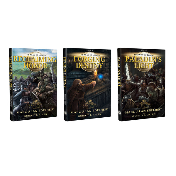 AUTOGRAPHED HARDCOVERS - The Way of Legend Series (3 Books)