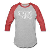 Baseball T-Shirt - heather gray/red