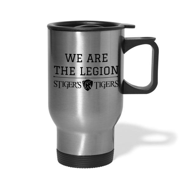 Travel Mug with Handle We Are the Legion - silver