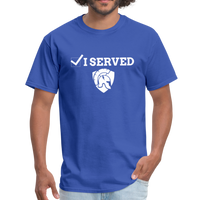 Unisex T-Shirt I Served - royal blue