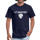 Unisex T-Shirt I Served - navy