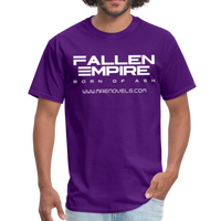 Men's T-Shirt Fallen Empire - purple