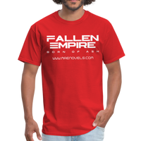 Men's T-Shirt Fallen Empire - red