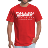 Men's T-Shirt Fallen Empire - red