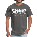 Men's T-Shirt Fallen Empire - charcoal