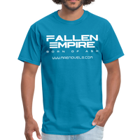 Men's T-Shirt Fallen Empire - turquoise