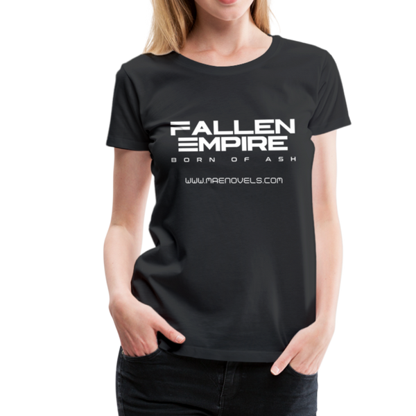 Women’s T-Shirt Fallen Empire - black