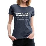 Women’s T-Shirt Fallen Empire - heather blue
