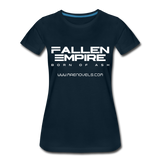 Women’s T-Shirt Fallen Empire - deep navy