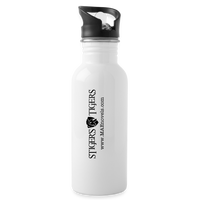 Water Bottle Stiger's Tigers Linear - white
