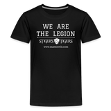 Kids' T-Shirt We Are the Legion Front Only - black