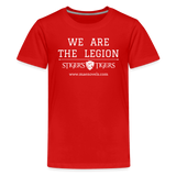 Kids' T-Shirt We Are the Legion Front Only - red