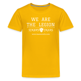 Kids' T-Shirt We Are the Legion Front Only - sun yellow