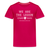 Kids' T-Shirt We Are the Legion Front Only - dark pink