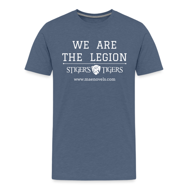 Kids' T-Shirt We Are the Legion Front Only - heather blue