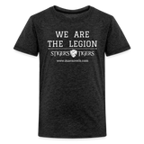 Kids' T-Shirt We Are the Legion Front Only - charcoal grey