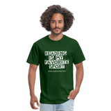 Unisex Classic T-Shirt Reading is my Favorite Sport - forest green