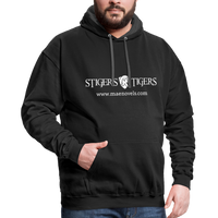 Contrast Hoodie Stiger's Tigers Linear - black/asphalt